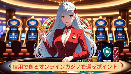 信頼できるオンラインカジノを選ぶ